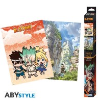 DR STONE - Set 2 Chibi Posters - Artworks (52x38)
