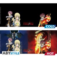 FAIRY TAIL - Mug Heat Change - 460 ml - Natsu & Lucy