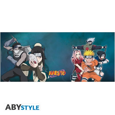 NARUTO - Mug - 320 ml - Team 7 vs Haku/Zabuza