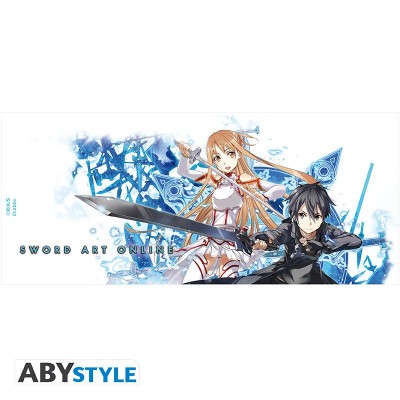 SWORD ART ONLINE - Mug - 320ml - Asuna & Kirito Swords subli matte