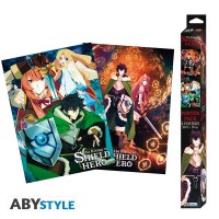 THE SHIELD HERO - Set 2 Chibi Posters - Group & Duo ( 52x38)