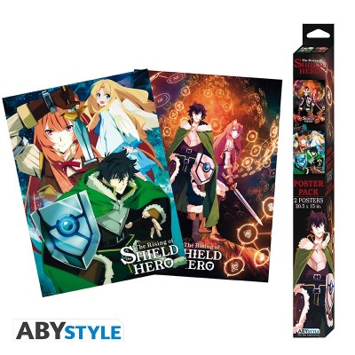 THE SHIELD HERO - Set 2 Chibi Posters - Group & Duo ( 52x38)