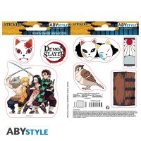 DEMON SLAYER - Stickers - 16x11cm/ 2 sheets