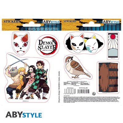 DEMON SLAYER - Stickers - 16x11cm/ 2 sheets
