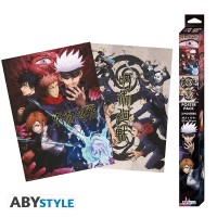 JUJUTSU KAISEN - Set 2 Chibi Posters - Group and schools