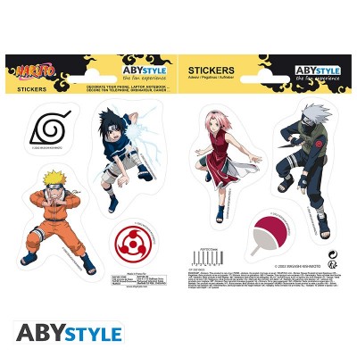 NARUTO - Stickers - 16x11cm/ 2 sheets - Team 7