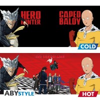 ONE PUNCH MAN - Mug Heat Change - 460 ml - Saitama & Garou