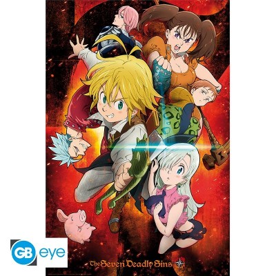 THE SEVEN DEADLY SINS - Poster "Characters" (91.5x61)