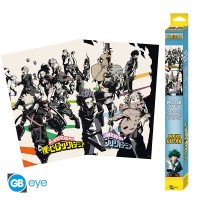 MY HERO ACADEMIA - Set 2 Chibi Posters - Heroes/Villains (52x38)