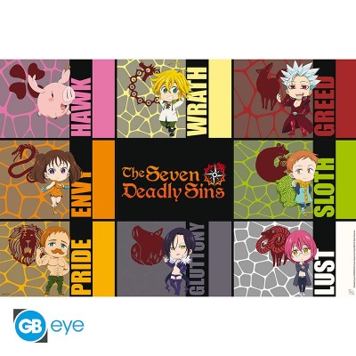 THE SEVEN DEADLY SINS: S3 - Poster Chibi Sins (91.5x61)
