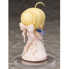 Fate/ Stay Night Chara Forme PVC Statue Saber 10th Anniversary Royal Dress Version 10 cm 
