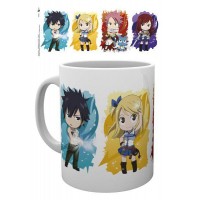 Fairy Tail Mug Chibi Characters