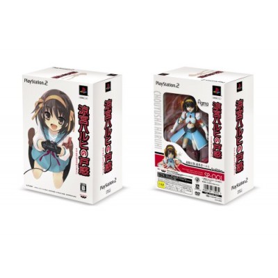 PS2 Haruhi Suzumiya no Tomadoi Super Limited Edition [w/figma Chou Yuusha Haruhi] 