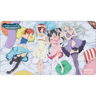 Is It Wrong to Try to Pick Up Girls in a Dungeon? Playmat - Goddesses