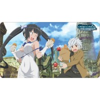 Is It Wrong to Try to Pick Up Girls in a Dungeon? Playmat - Bell & Hestia 